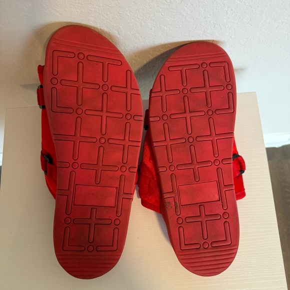 MENS ORIGINAL DRACO SLIDES RED SIZE 11 - Picture 7 of 10